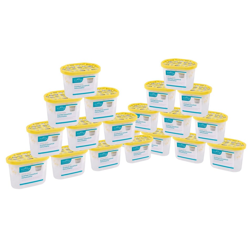 image 1 of Ashley Scented Interior Dehumidifiers - 500ml - Vanilla - Pack of 20