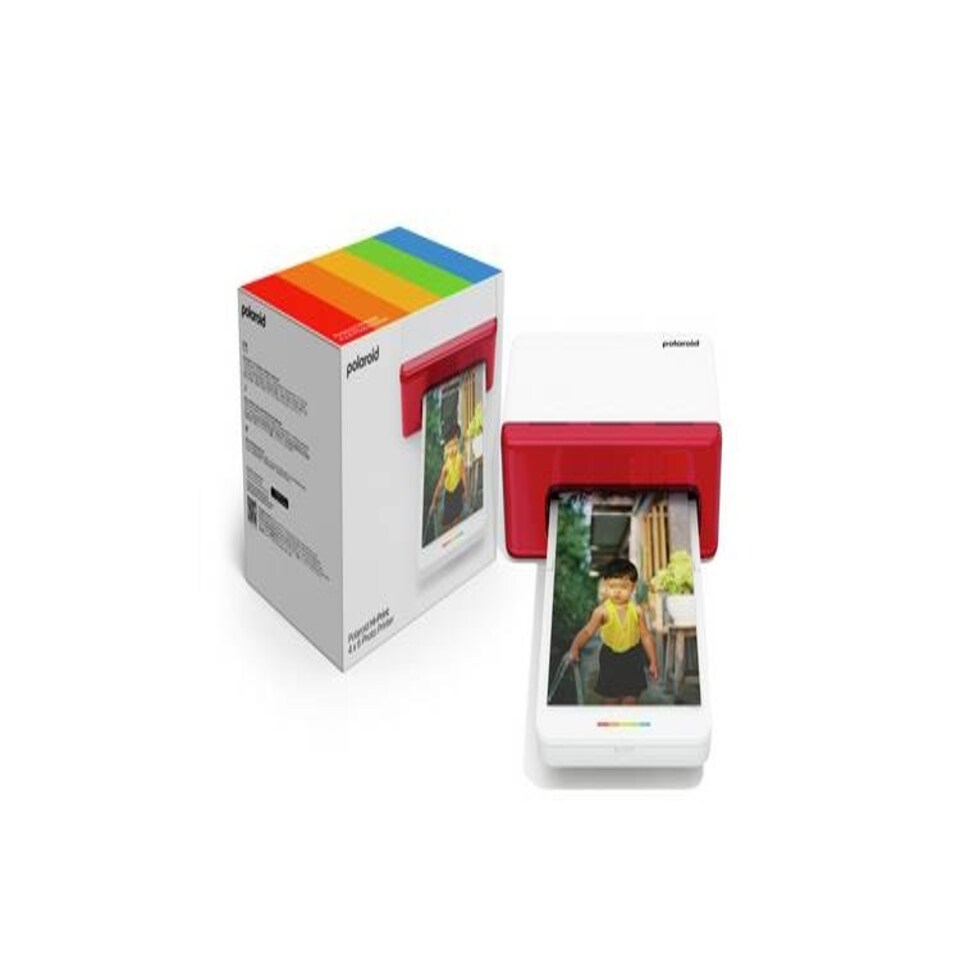 image 1 of Polaroid Hi-Print 4x6 Photo Printer (White)