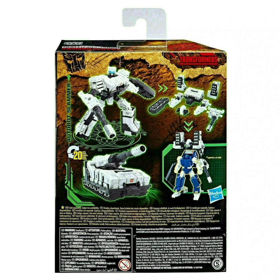 image 1 of Transformers War for Cybertron: Kingdom Autobot Slammer 12.5 cm Deluxe Class Action Figure