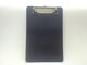 image 4 of Pack of 12 A5 Black Solid Plastic Clipboard - with Ruled Side