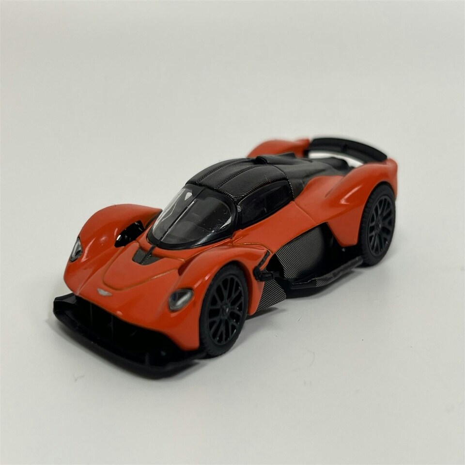 image 1 of Aston Martin Valkyrie Maximum Orange LHD 1:64 Mini GT MGT00678L