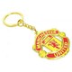 image 1 of Manchester United FC Official Football Crest Keyring - Red/Yellow - One Size