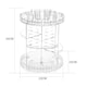 image 10 of Living and Home Transparent Acrylic Rotating Multi-Tiered Makeup Organizer