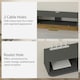image 5 of HOMCOM 140 cm Floating TV Unit with Storage Entertainment Media Console Grey 