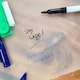 image 5 of A4 ReallyRecycle folio with dry wipe cover Cream