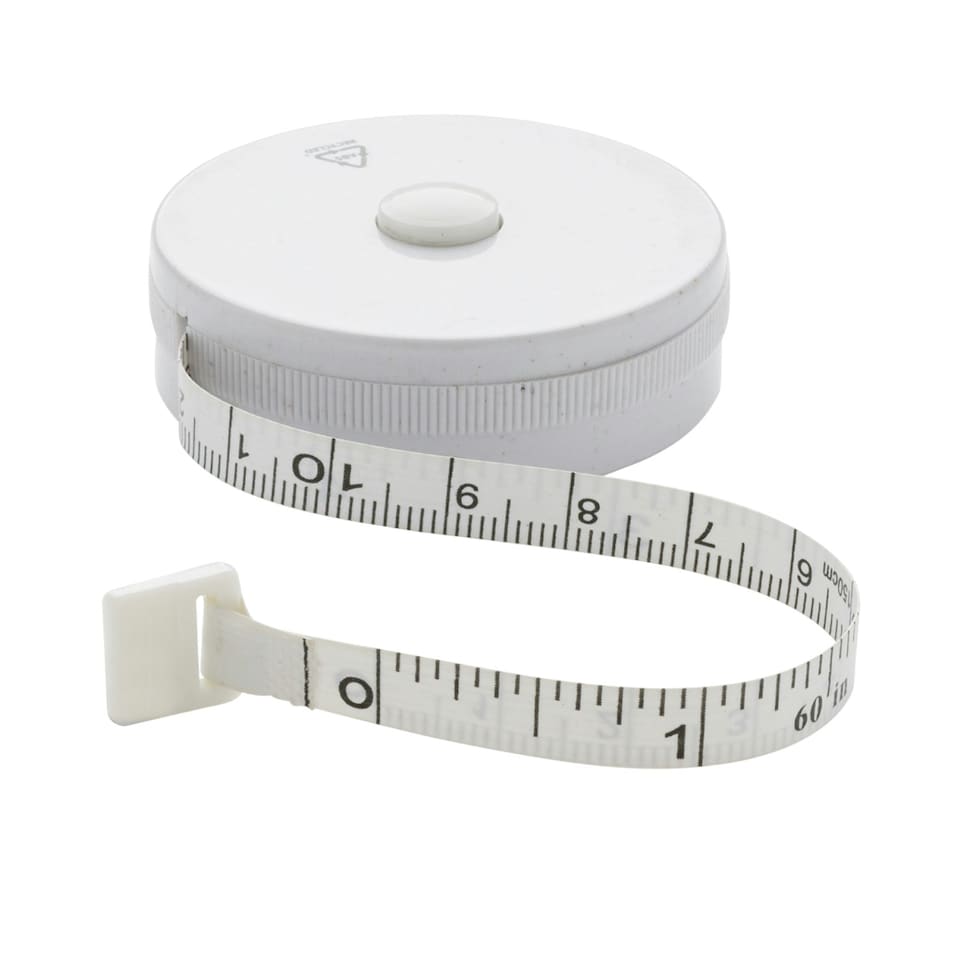 image 1 of XD Collection Bamboo Sewing Tape Measure - White - One Size