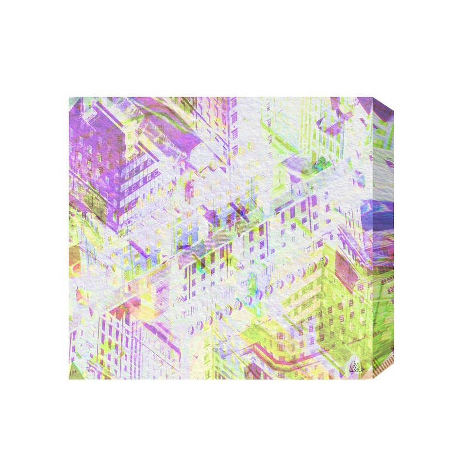image 1 of London Roof Tops (Canvas Print) 36" x 24"