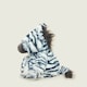 image 4 of Warmies Plush Zebra Microwavable Weighted Teddy with French Lavender Scent, Hot or Cold for Cool Relaxation and Warm Relief
