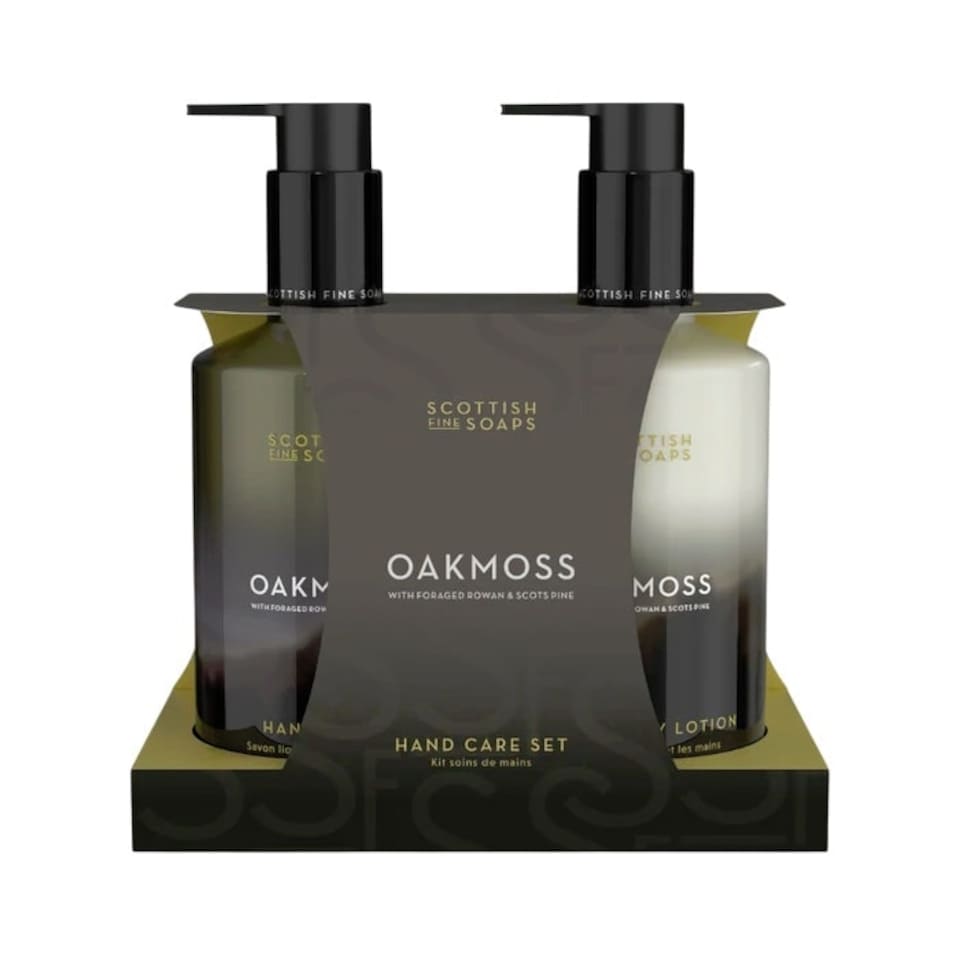 image 1 of Scottish Fine Soaps Oakmoss Hand Care Set