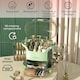 image 2 of Mint Green Large Capacity Cosmetic Make Up Skincare Storage Box
