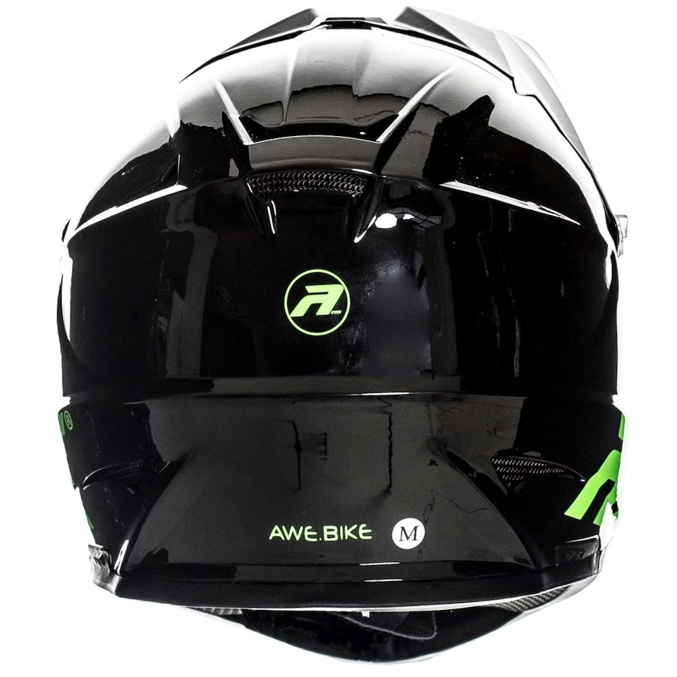 image 1 of AWEBlast BMX/Downhill/Full Face/Enduro Bike Helmet Black Medium 56-58cm Black | M