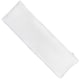 image 1 of Aamira Bolster Long Full Body Cushion Pillow 120x40cm, Orthopaedic Shredded Memory Foam | White | White | 120x40 cm | 1