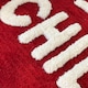 image 3 of Chill Pill Rug, Hand Tufted Long Bath Mat Runner Non Slip | Red