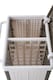 image 6 of Living and Home Foldable Laundry Basket with Casters,Multifunctional Storage Bsket- Black, M | Black | L