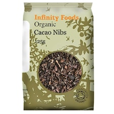 Cacao Nibs, Raw Organic 125g (Infinity Foods) 