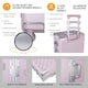 image 5 of Zipperless Suitcase Set, PC Hard Shell, Small & Medium, TSA Lock