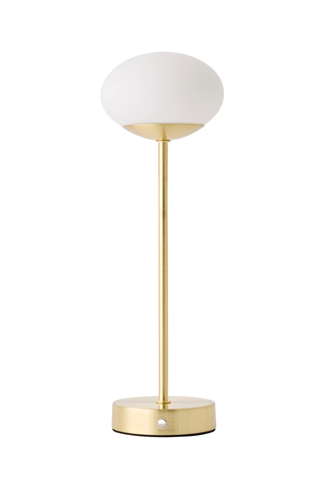 ValueLights Emmy Rechargeable LED Portable Touch Table Lamp in Gold