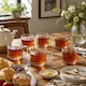 image 2 of 250ml Mugs Modern Clear Glass Tea Coffee Cups Hot Drinks Latte Glasses Set of 6