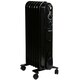 image 2 of EMtronics 7 Fin Oil Filled Heater Radiator - Black