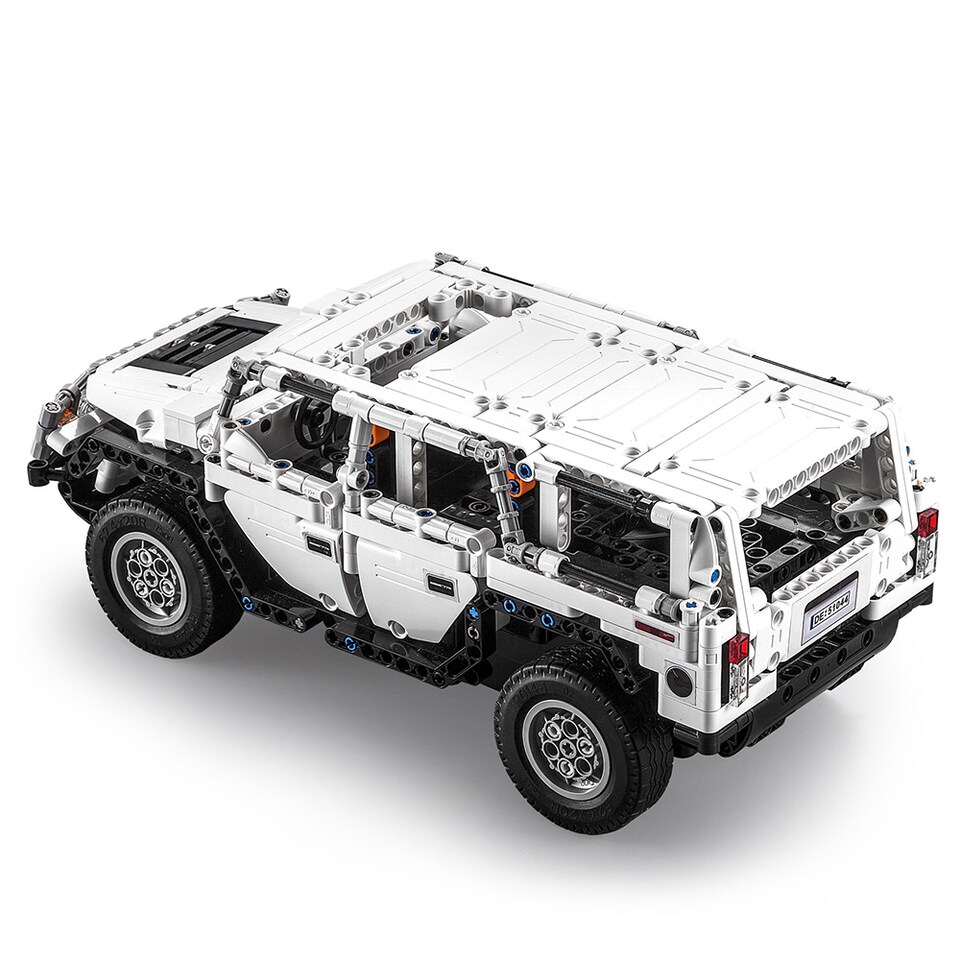 image 1 of Cada Cars Warrior H2 Off-Roader Construction Set Toy