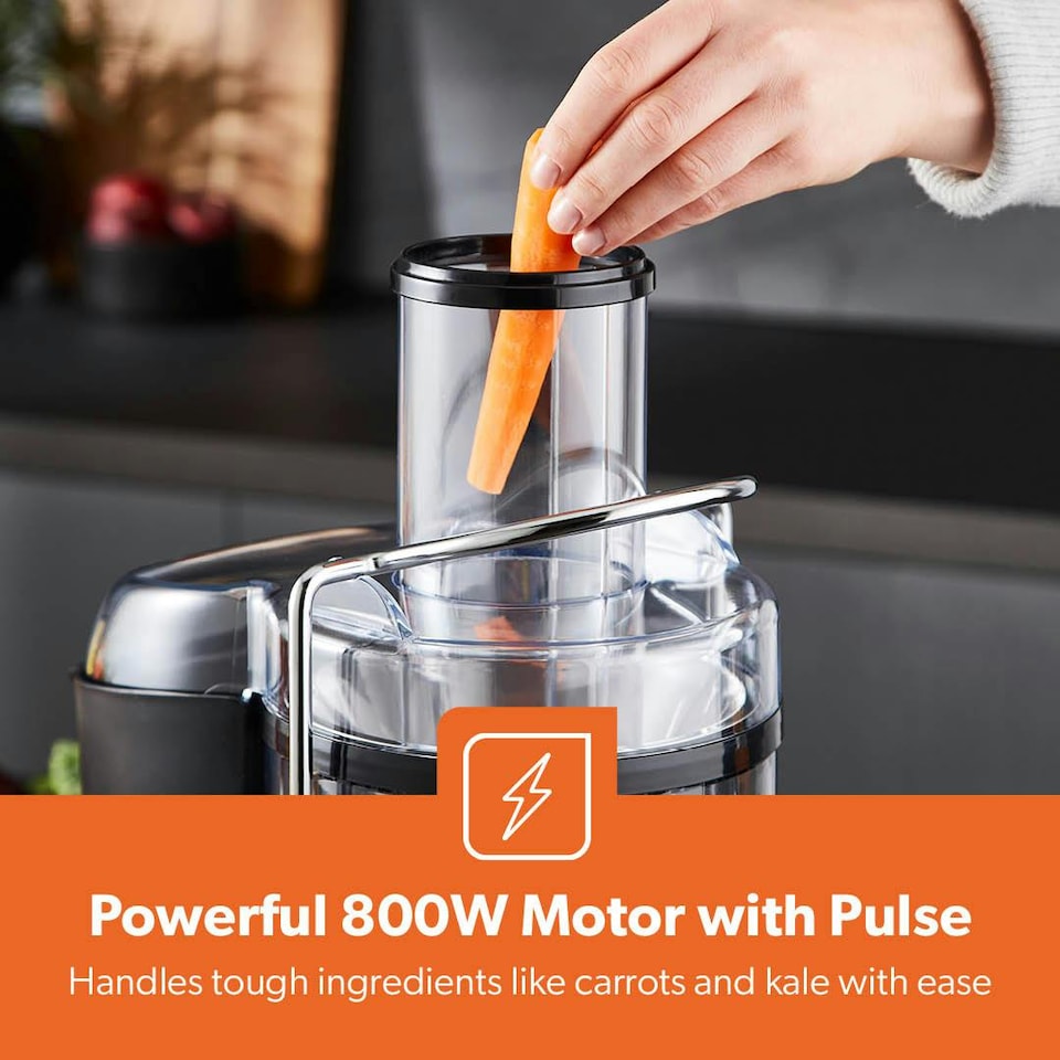 image 1 of GEEPAS 800W Juice Extractor Centrifugal Juicer