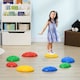 image 2 of ZONEKIZ 8PCs Balance Stepping Stones w Non-Slip Mats for Ages 3-8 Years