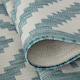 image 3 of The Rugs Outdoor Indoor Diamond Garden Patio Rug Weather Resistant Jet Washable | 100