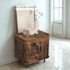 image 6 of Industrial Bedside Table Nightstand With Storage Rustic
