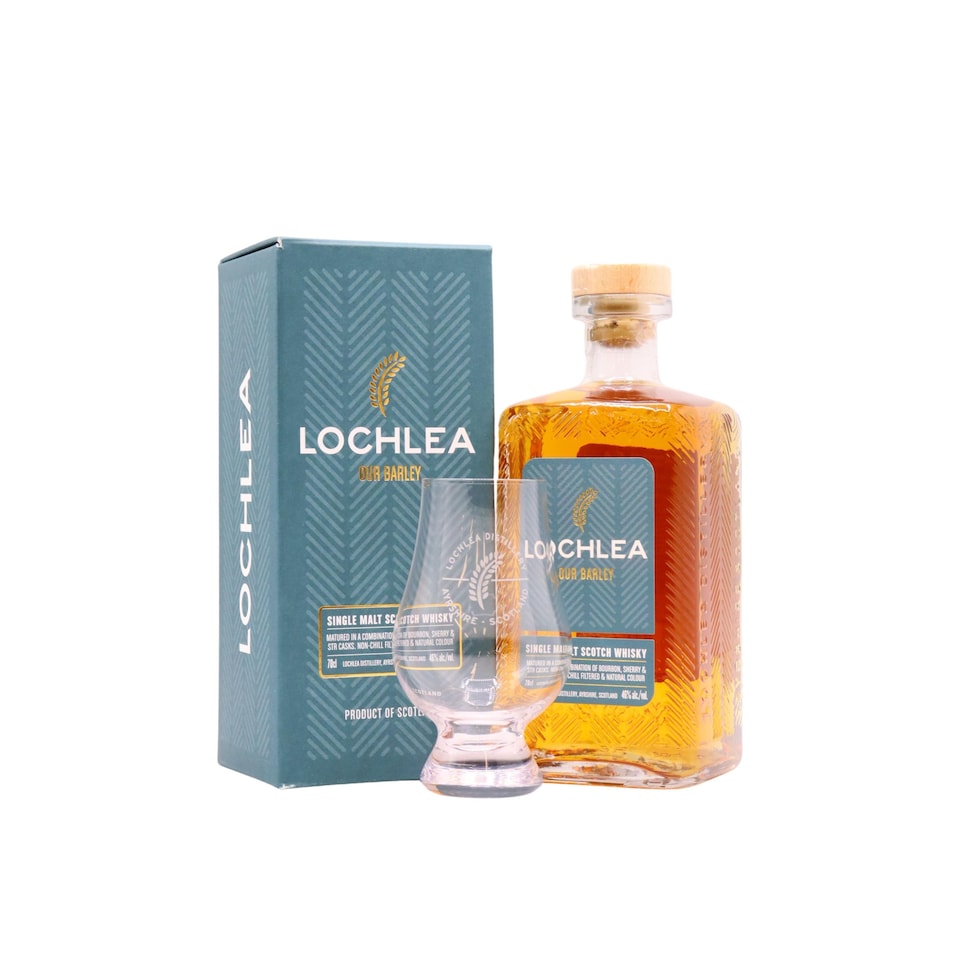 Lochlea - Our Barley Single Malt Scotch Whisky (Includes Glencairn