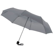 Bullet 21.5in Ida 3-Section Umbrella - Grey - 24 x 97 cm
