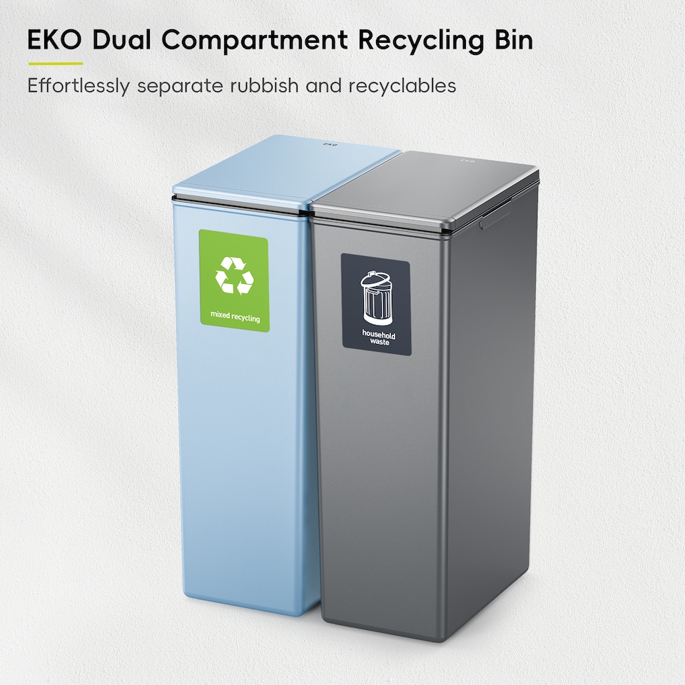 image 1 of Morandi Touch Twin Pack 40L TB+DG | Grey | Dark Grey + Titanium Blue | 40L