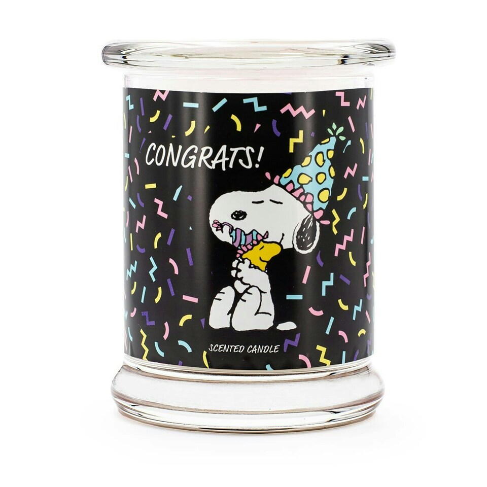 Peanuts Scented Candle Congrats - 250g White