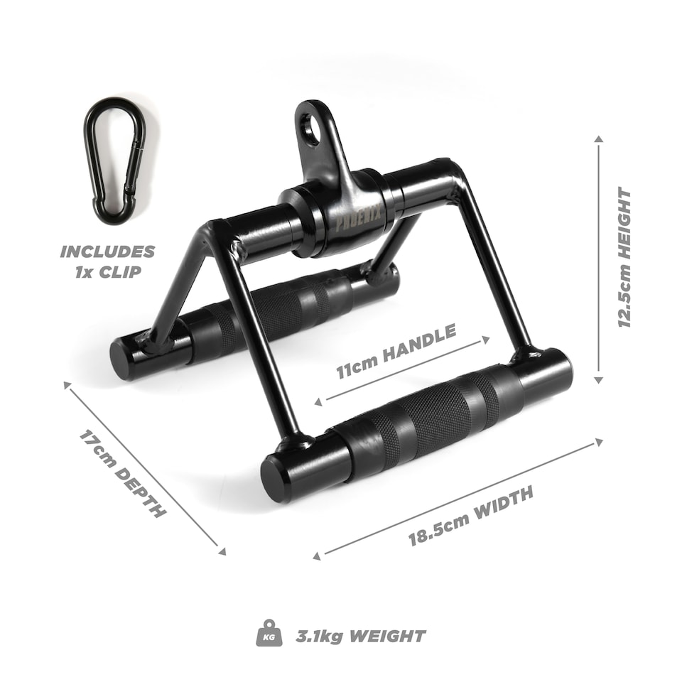 image 1 of Phoenix Fitness Revolving Row Handle Attachment