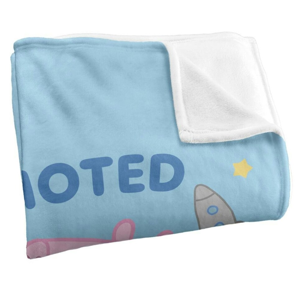 image 1 of Peppa Pig Promoted To Big Brother Blanket - White - One Size