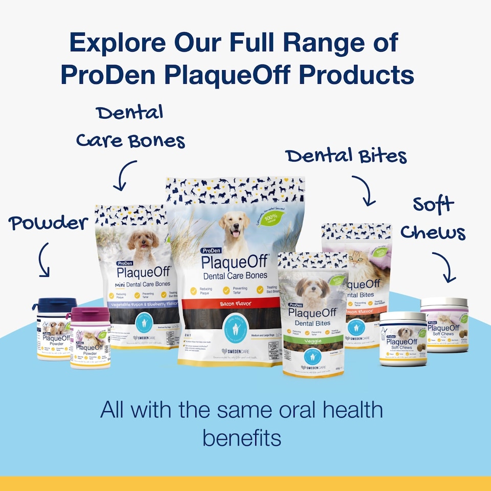 image 1 of Dental PlaqueOff Dental Bites for Large Dog Removes Plaque Tartar and Bad Breath