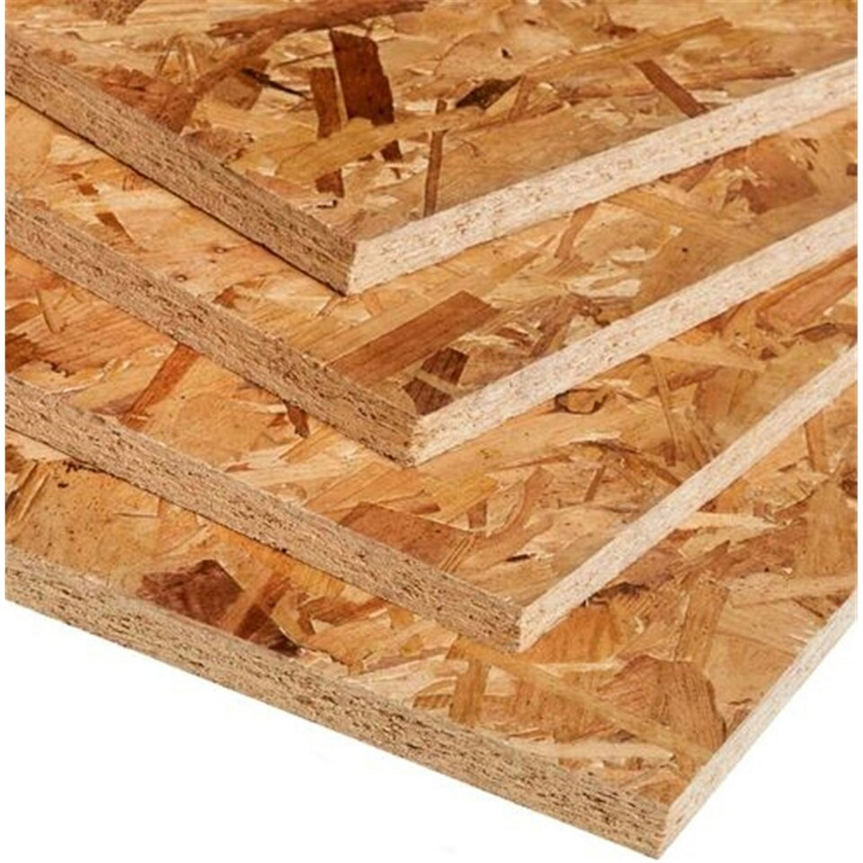 image 1 of PACK OF 5 (Total 5 Units) - 18mm OSB - General Purpose Oriented Strand Board 3 (OSB 3) - 18mm x 595mm x 2440mm