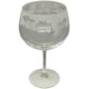 image 1 of Animo Glass Etched Gin Balloon Glass Zebra