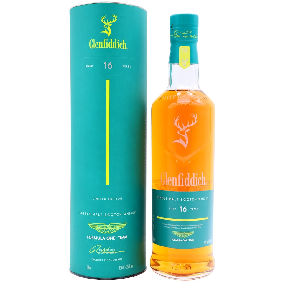 image 1 of Glenfiddich - Aston Martin F1 Team 2025 Limited Edition Single Malt Scotch 16 year old Whisky