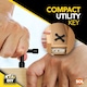 image 6 of Household 4 Way Utility Key – Multi-Purpose Tool for Radiators, Gas & Electric Meters, Panels & Cabinets, Compact & Durable Design