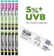 image 1 of Arcadia Euro Range T8 5% UVB Bulb | Multi | 30W 36" 900mm