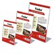image 5 of A5 Vertical Design L-Shape Transparent Acrylic Label Sign Holder