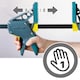 image 3 of wolfcraft EHZ PRO One-Hand Clamp for Clamping and Opening, 100-450 mm