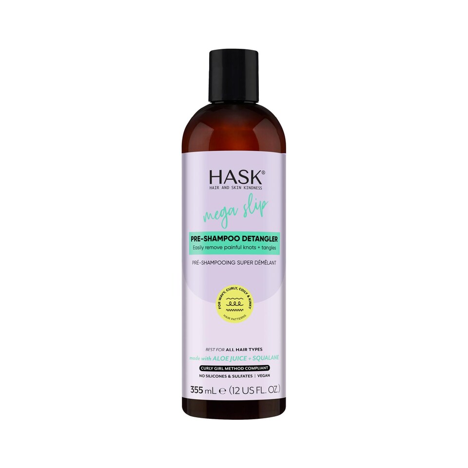 image 1 of Hask Texture Solutions Pre-Shampoo Mega Slip Detangler -Easy Combing