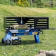 image 10 of Hyundai 7 Tonne Horizontal Electric Log Splitter with Hydraulic Ram, Steel Protection Cage 520mm Length Wood Chopper HYLS7000HE