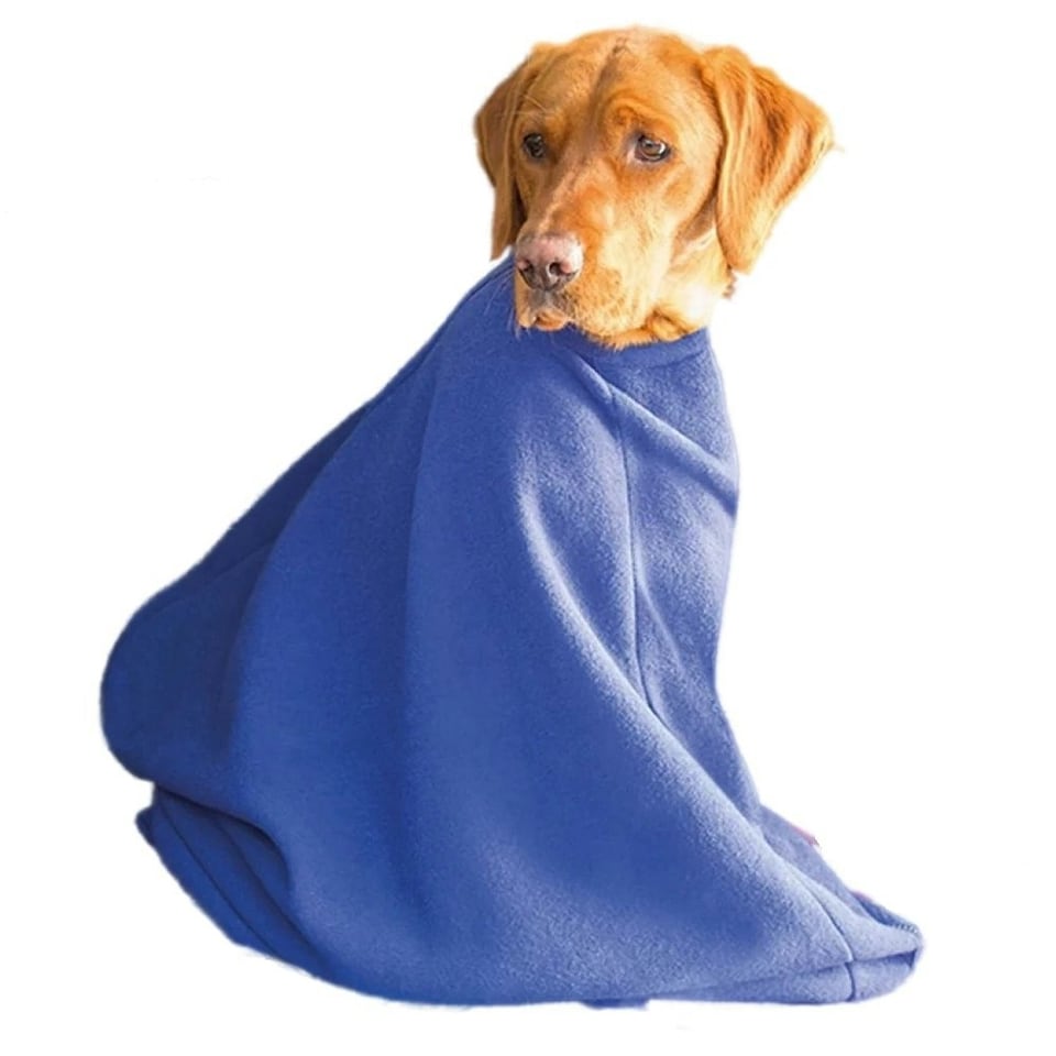 Digby & Fox Dog Drying Bag - Navy - XXS