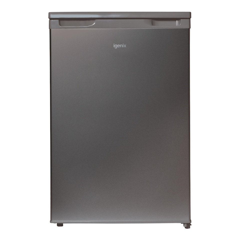 Igenix IG155X Freestanding Under Counter Fridge, 95 Litre, 55 cm Wide, Inox