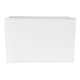 image 1 of Contemporary and Stylish White Linen Fabric Rectangular Lamp Shade | White | White | 1