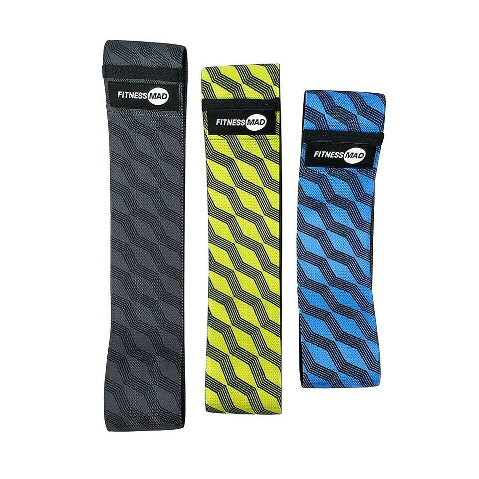 Fitness Mad Squat Band Set of 3 - - - Fitness