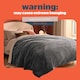 image 5 of Silentnight Heat Genie Self Heating Giant Blanket Grey | Charcoal
