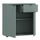 image 4 of Ganymede 2 Door Cupboard with Drawer in Sage Green